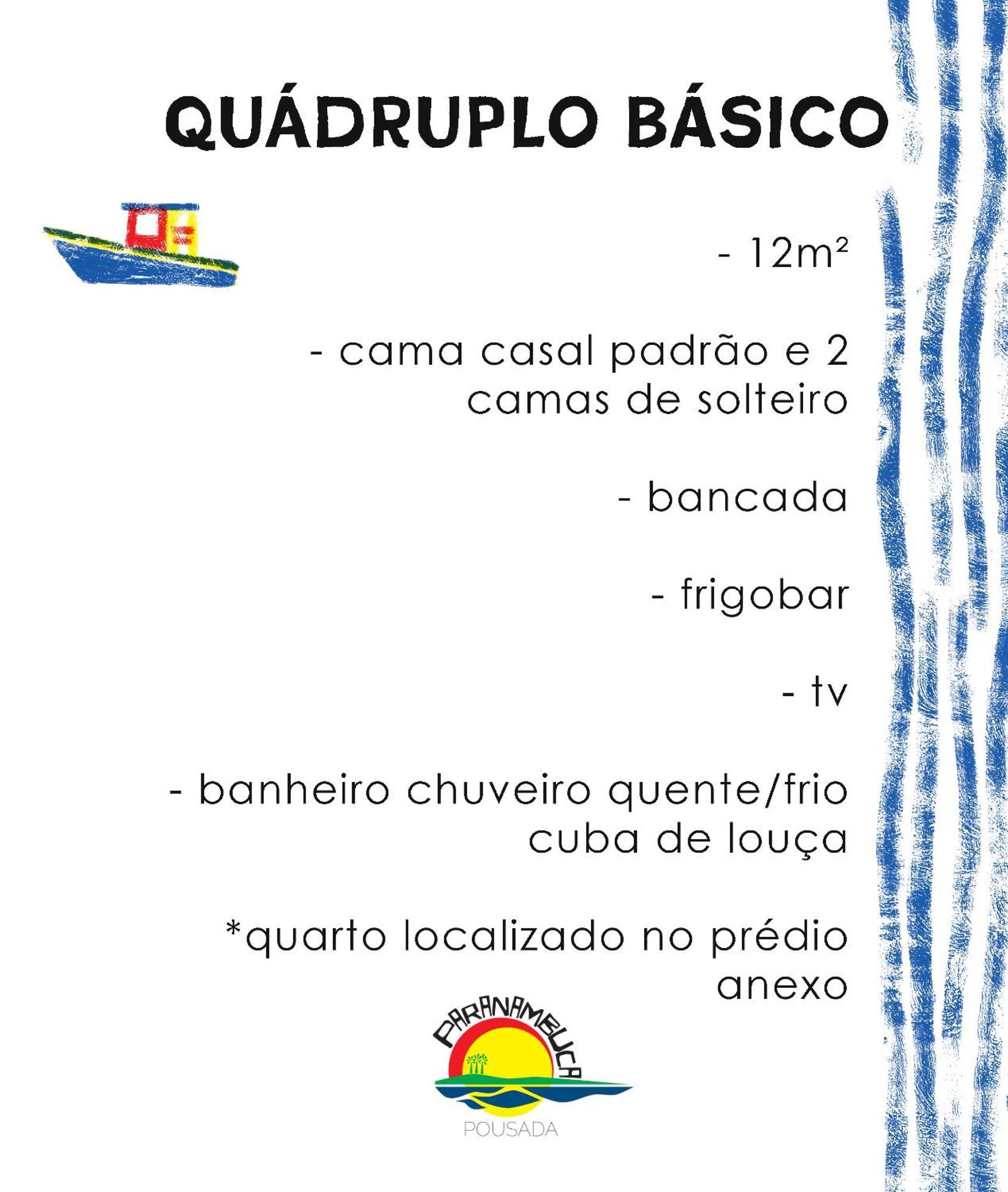Paranambuca Pousada Pôrto das Galinhas Rom bilde